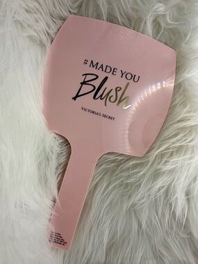 Victoria's Secret Made You Blush Pink Hand Mirror - NWT